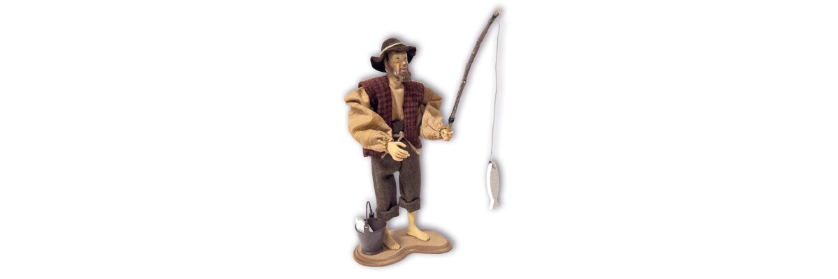 neue RuCo Krippenfigur - Fischer Andreas - Weihnachten 2023 - neue RuCo Krippenfigur: Fischer Andreas