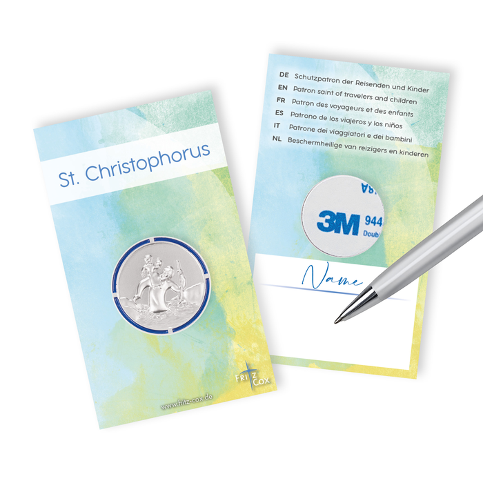 Christophorus Autoplakette