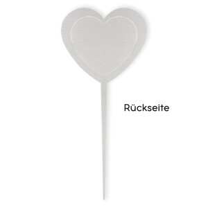 Grabstecker Herz Menschen die wir lieben