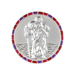 Saint Christophe MOSAÏQUE ROUGE