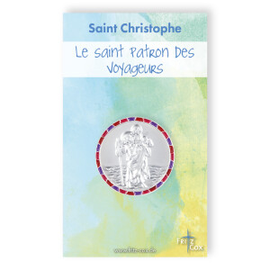 Saint Christophe MOSAÏQUE ROUGE
