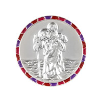 Saint Christophe MOSAÏQUE ROUGE