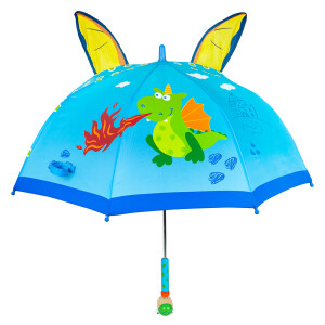 Kinderholzregenschirm Drache