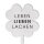 Green Rhino Blumenstecker Klee "Leben Lieben Lachen"