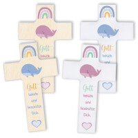 Kinderkreuz "WAL" - Gott behüte und beschütze Dich