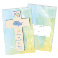 Kinderkreuz "WAL" - Gott behüte und beschütze Dich