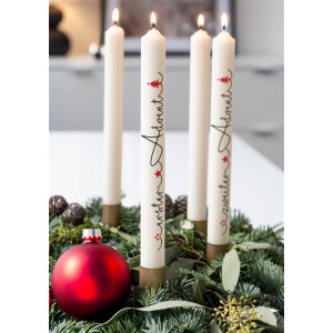 Weihnachtskerze "Advent"