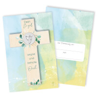 Holzkreuz "Dein Engel segne und behüte Dich"