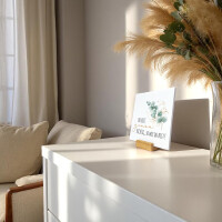 Spruchtafel „Du bist genau richtig, so wie du bist!“