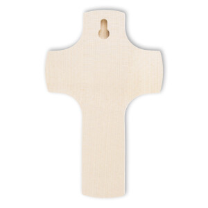 Holzkreuz "Halte zu mir lieber Gott"