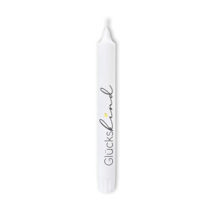 Stabkerze "Glückskind"