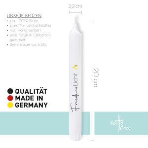 Stabkerze "Friedenslicht"