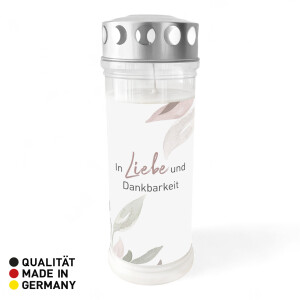 Grablicht In Liebe & Dankbarkeit