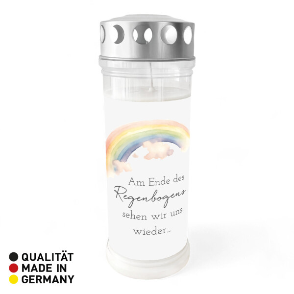 Grablicht Am Ende des Regenbogens sehen wir uns wieder