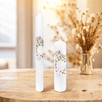 Taufkerze "Bunte Freude"