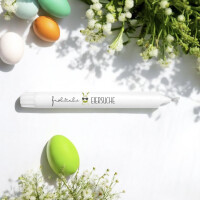 Osterkerze Fröhliche Eiersuche, Hase, Stabkerze