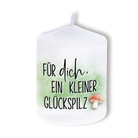 Kerze kleiner Glückspilz, 80x60