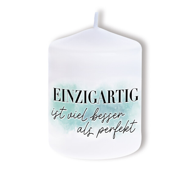 Kerze Einzigartig, 80x60