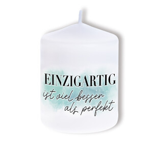 Kerze Einzigartig, 80x60