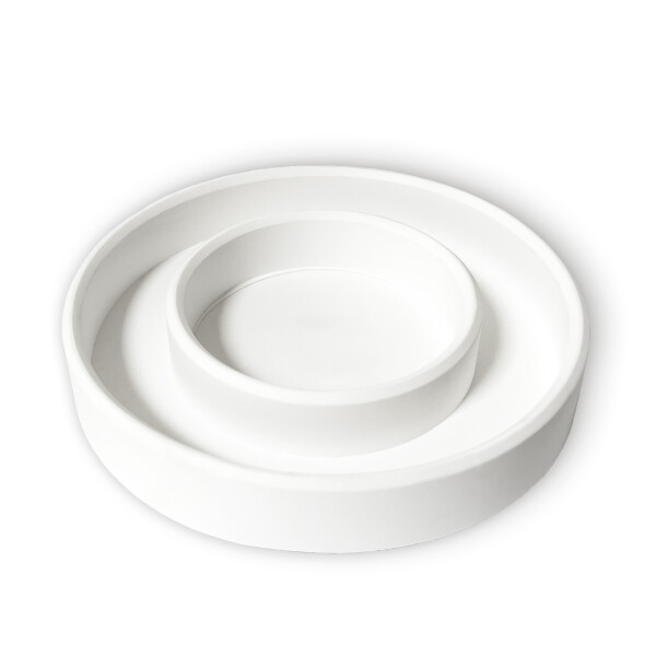 Kerzenteller aus Keramik, 7,5cm