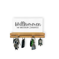 Schlüsselbrett "Willkommen"