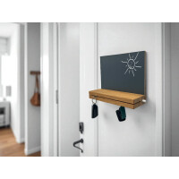 Schlüsselbrett "Steel Design" mit magnetischer Stahltafel