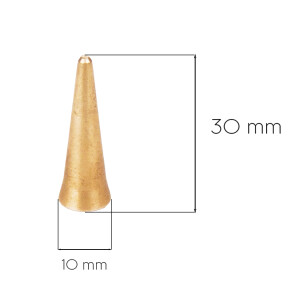 Kerzenhalter "Ring" Buchenholz mit Messingring, 14 cm
