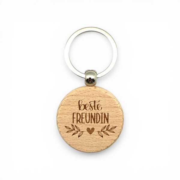 Schlüsselanhänger „Beste Freundin“ – Geschenk für Freundschaft