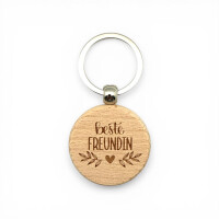 Schlüsselanhänger „Beste Freundin“ – Geschenk für Freundschaft