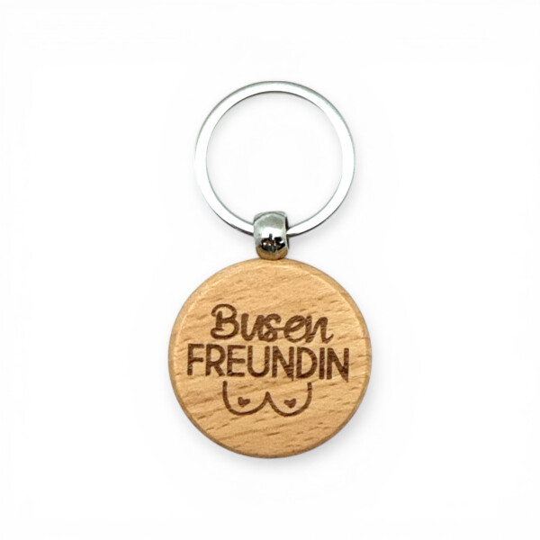 Schlüsselanhänger „Busenfreundin“ – humorvolles Freundinnen-Geschenk