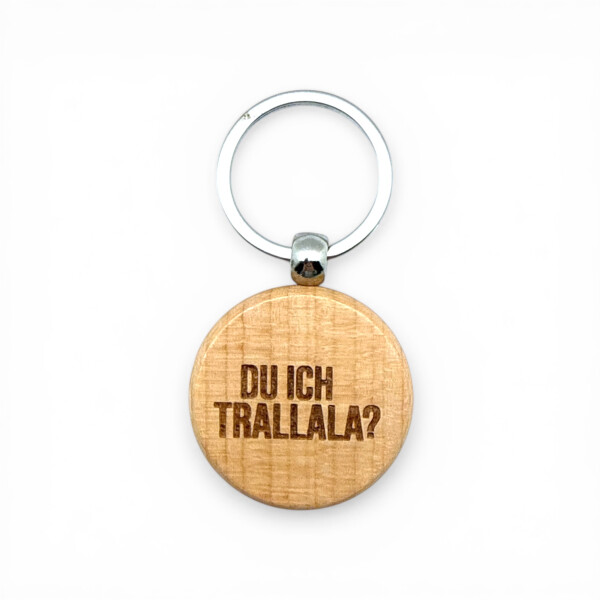 Schlüsselanhänger „Du Ich Trallala“ – humorvolle Geschenkidee für zwei