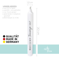 Stabkerze "Trauzeuge"