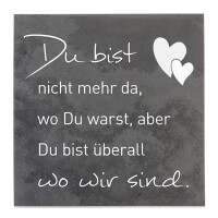 Grabtafel Aus Stein Du Bist Nicht Mehr Da