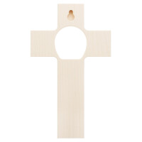 Kinderkreuz mit Tonengel  Ich bin da, du bist mir nah