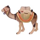 Münsterlandkrippe stehendes Kamel mit Gepäck...