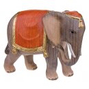 Münsterlandkrippe Elefant mit Decke 15cm Serie