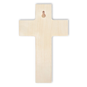 Kinderkreuz - Schutzengel begleite mich 20cm weiß