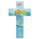 Kinderkreuz - Gott schenkt Dir seinen Segen 15cm